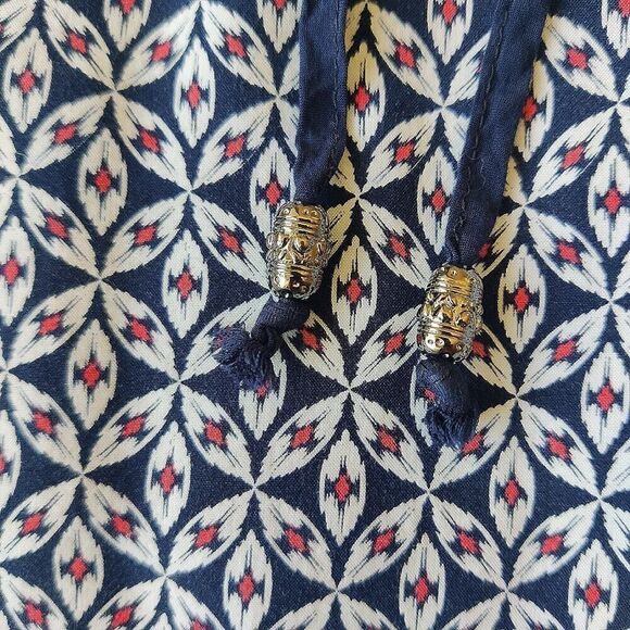 Anthropologie Hei Hei printed casual cropped pants sz M - Picture 5 of 9